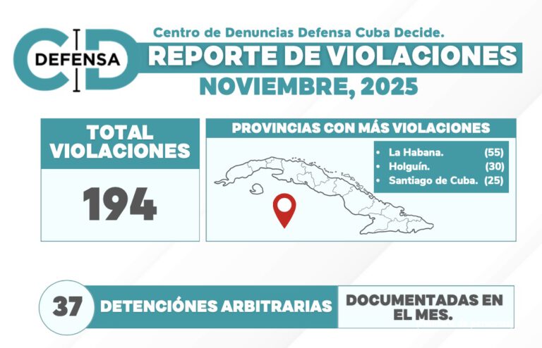 Reporte de Violaciones Noviembre 2025